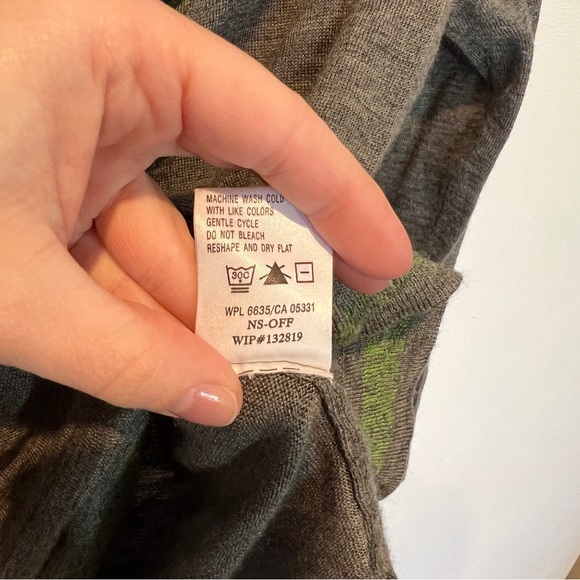 Woolrich Fair Isle Wool Blend Lightweight Zip Front Sweater Nordic - Picture 7 of 10